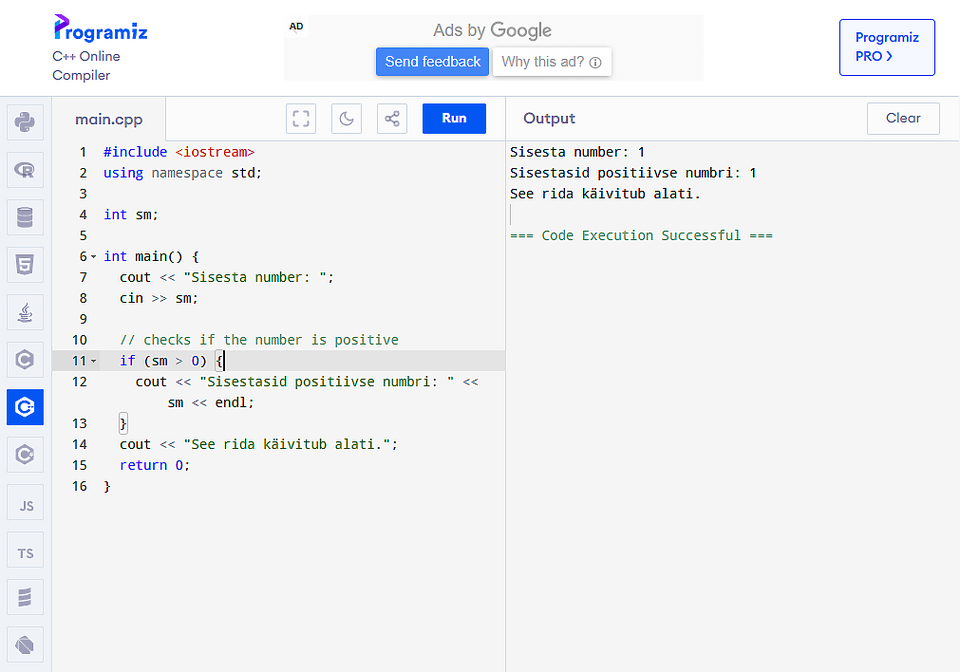 C++ keele referentsid
